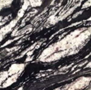Granite Black Waves
