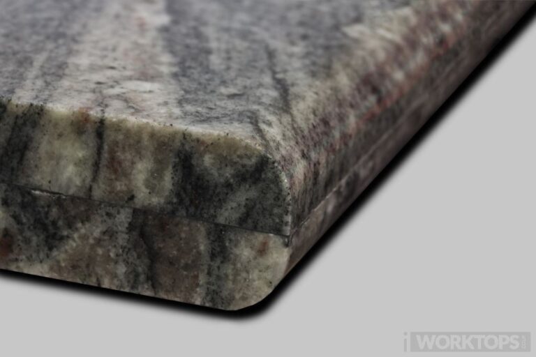 Kitchen worktop edges