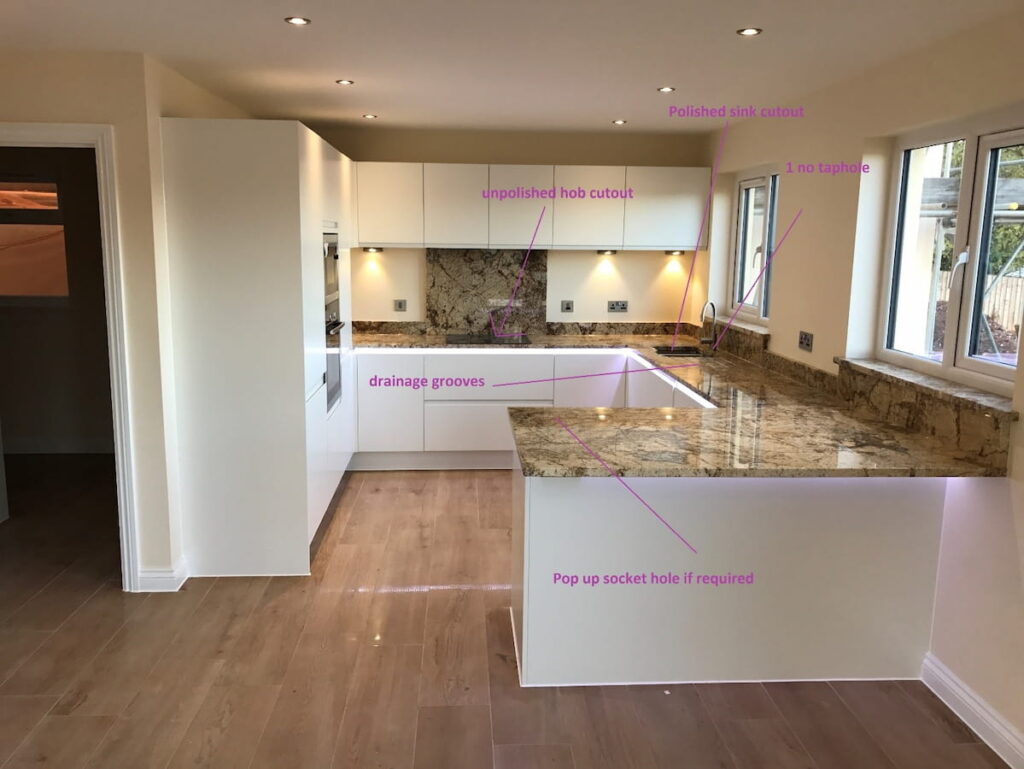 how to measure your kitchen worktop